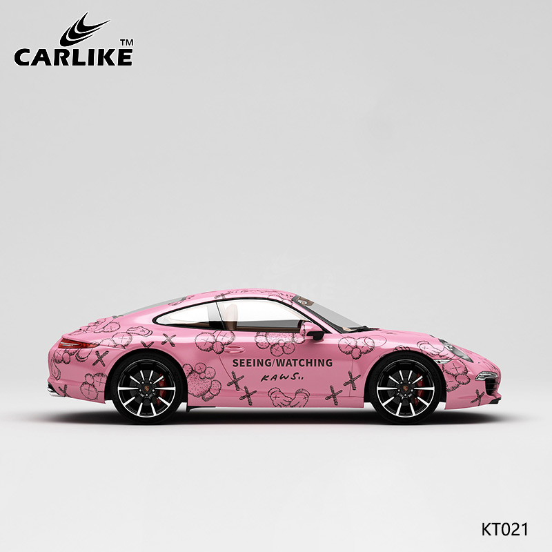 CARLIKE卡莱克™CL-KT-021保时捷芝麻街整车彩绘