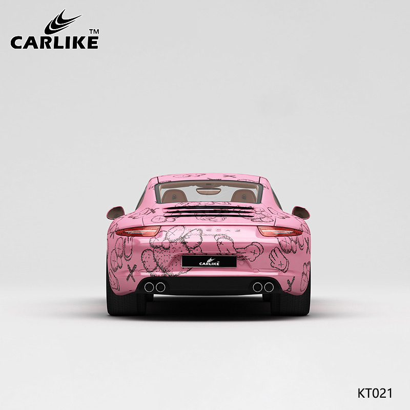 CARLIKE卡莱克™CL-KT-021保时捷芝麻街整车彩绘