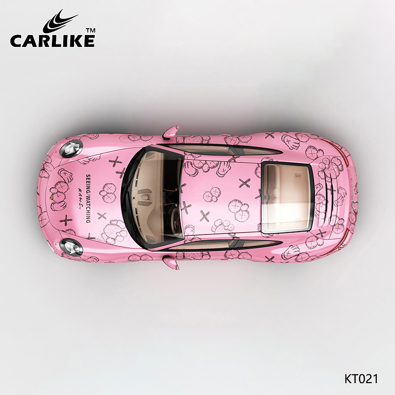 CARLIKE卡莱克™CL-KT-021保时捷芝麻街整车彩绘