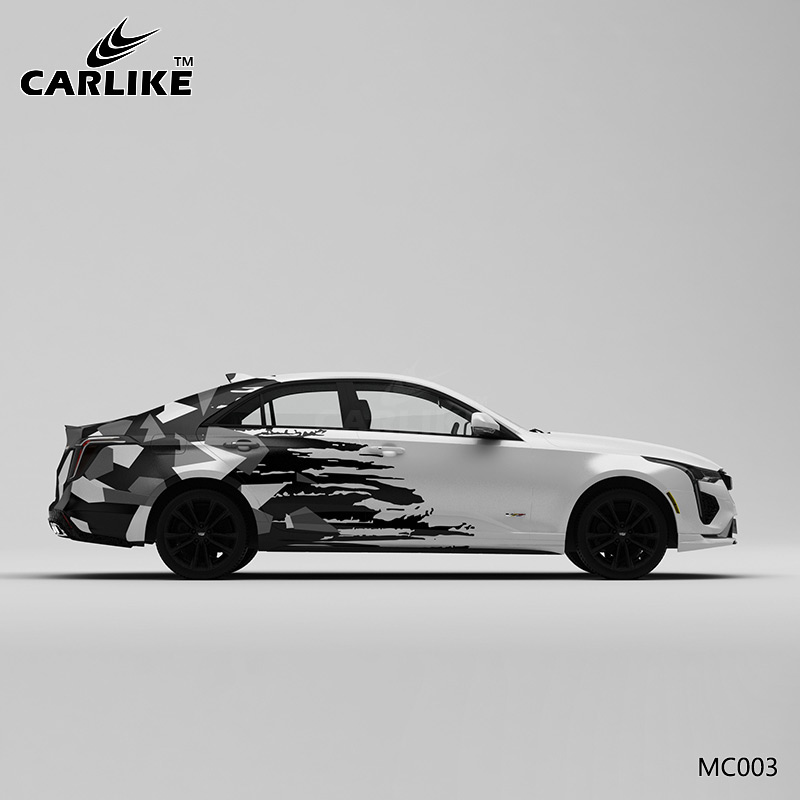 CARLIKE卡莱克™CL-MC-003凯迪拉克飞翔迷彩全车改装