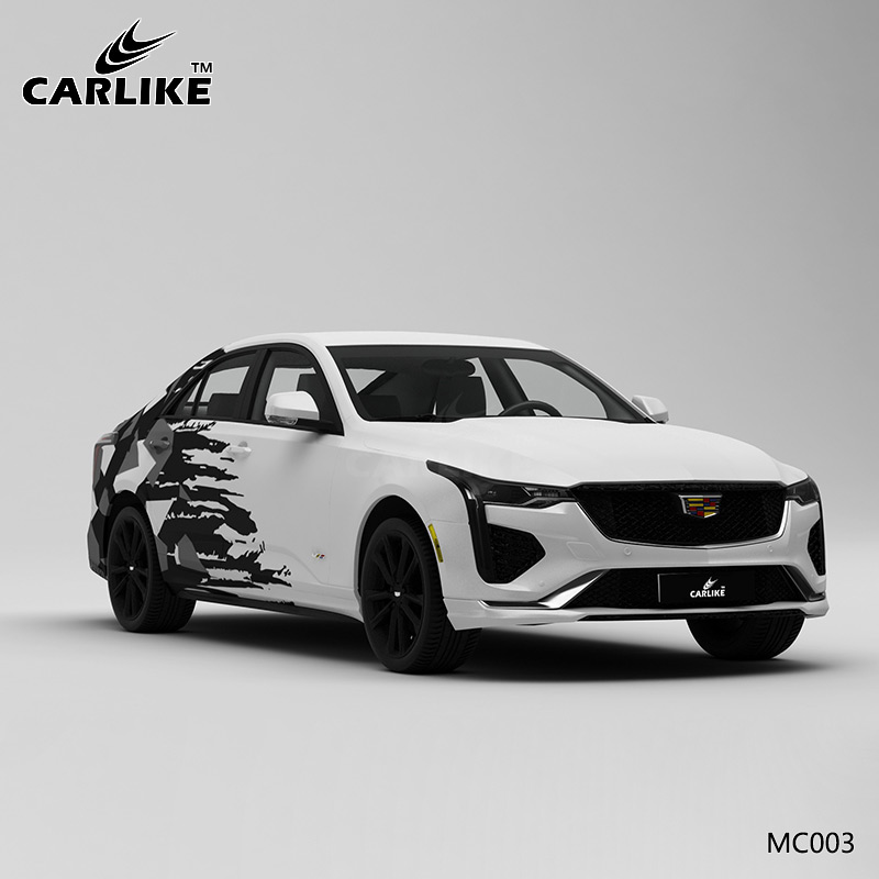 CARLIKE卡莱克™CL-MC-003凯迪拉克飞翔迷彩全车改装