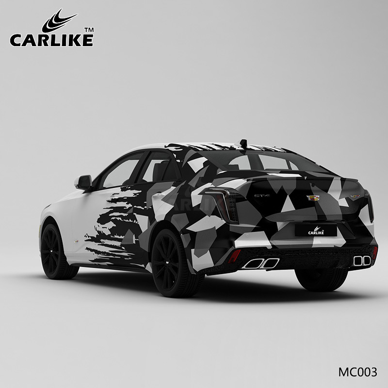 CARLIKE卡莱克™CL-MC-003凯迪拉克飞翔迷彩全车改装