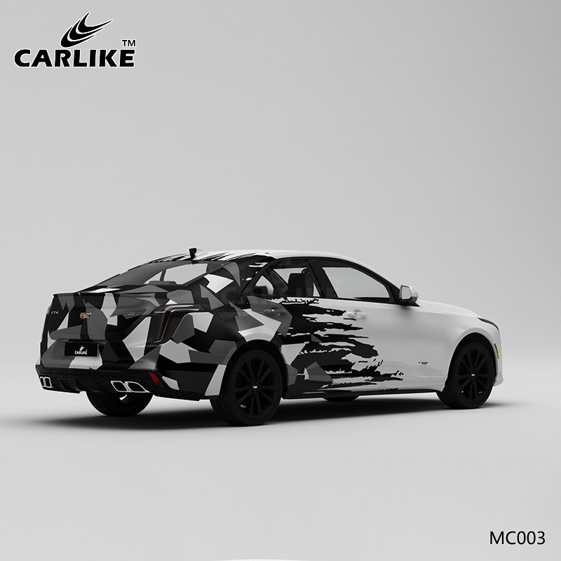 CARLIKE卡莱克™CL-MC-003凯迪拉克飞翔迷彩全车改装