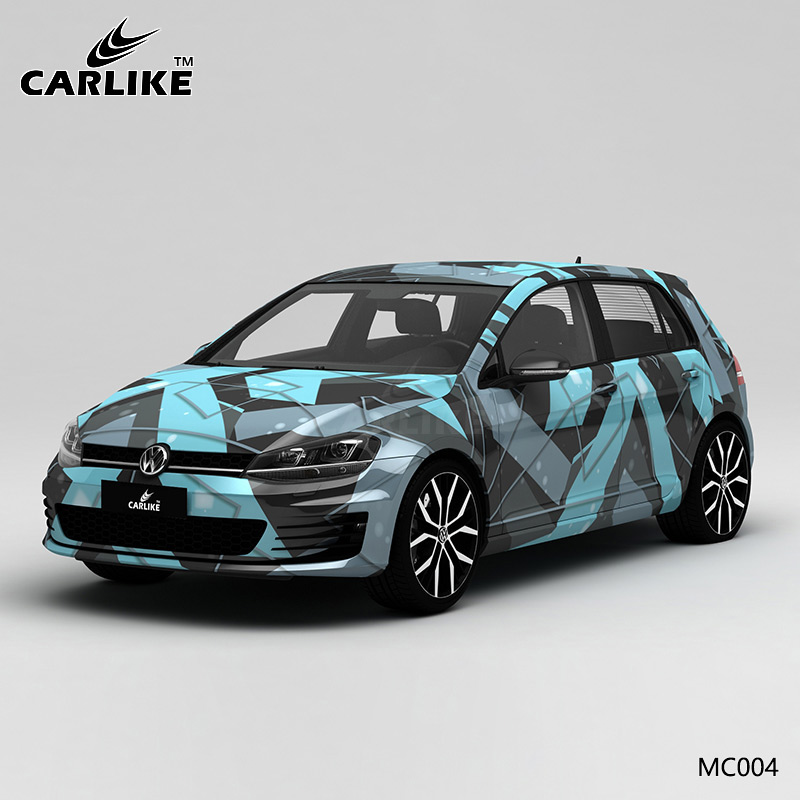 CARLIKE卡莱克™CL-MC-004大众光点线条迷彩车身贴膜