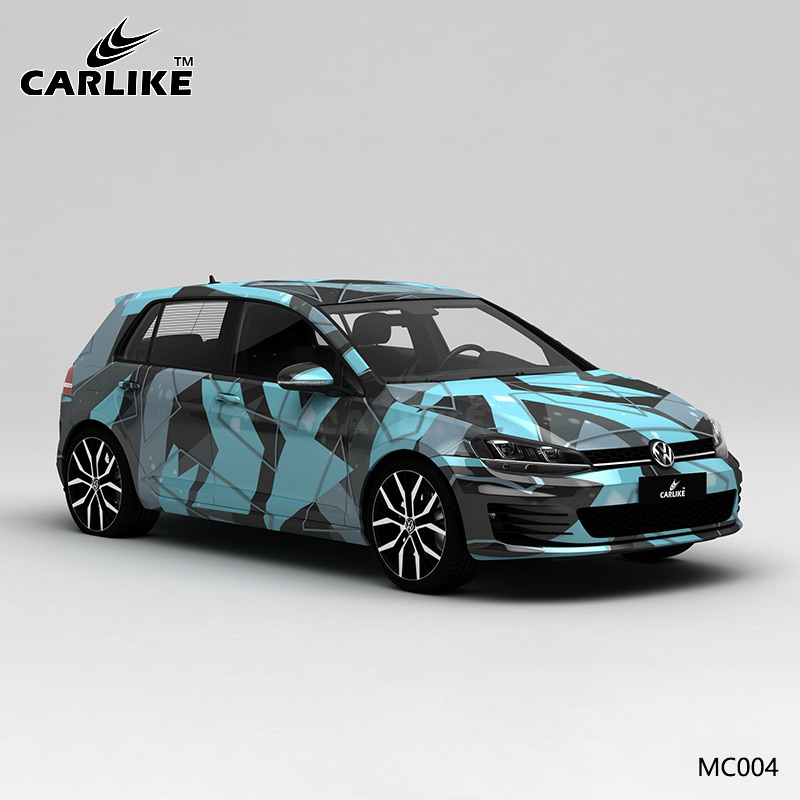 CARLIKE卡莱克™CL-MC-004大众光点线条迷彩车身贴膜