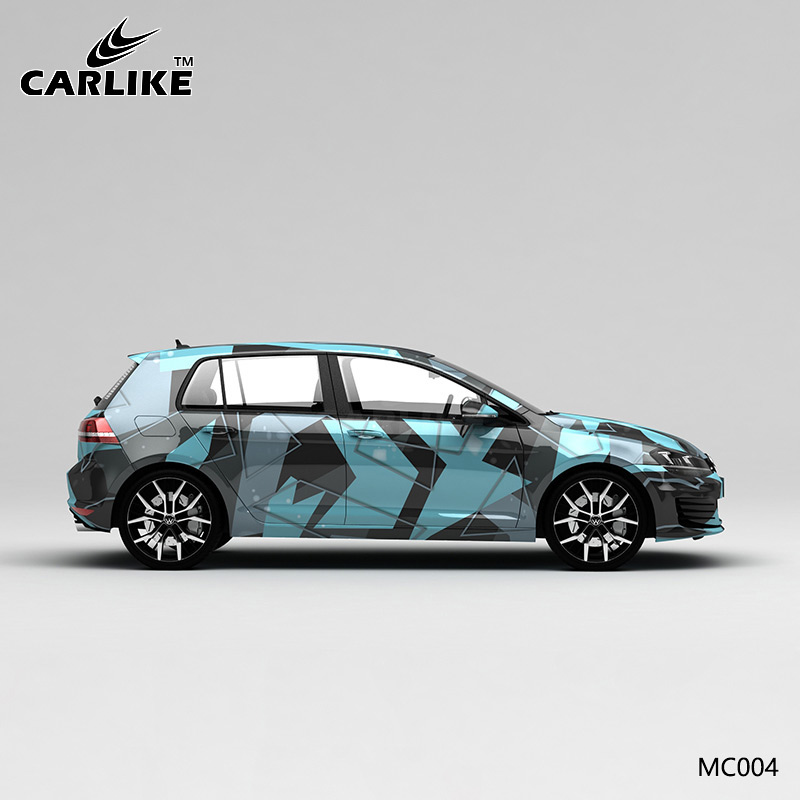 CARLIKE卡莱克™CL-MC-004大众光点线条迷彩车身贴膜