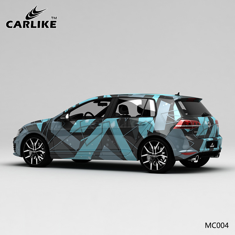 CARLIKE卡莱克™CL-MC-004大众光点线条迷彩车身贴膜