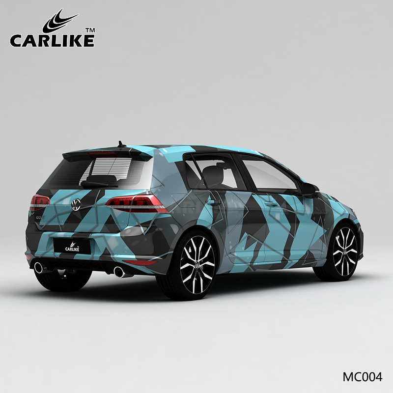 CARLIKE卡莱克™CL-MC-004大众光点线条迷彩车身贴膜