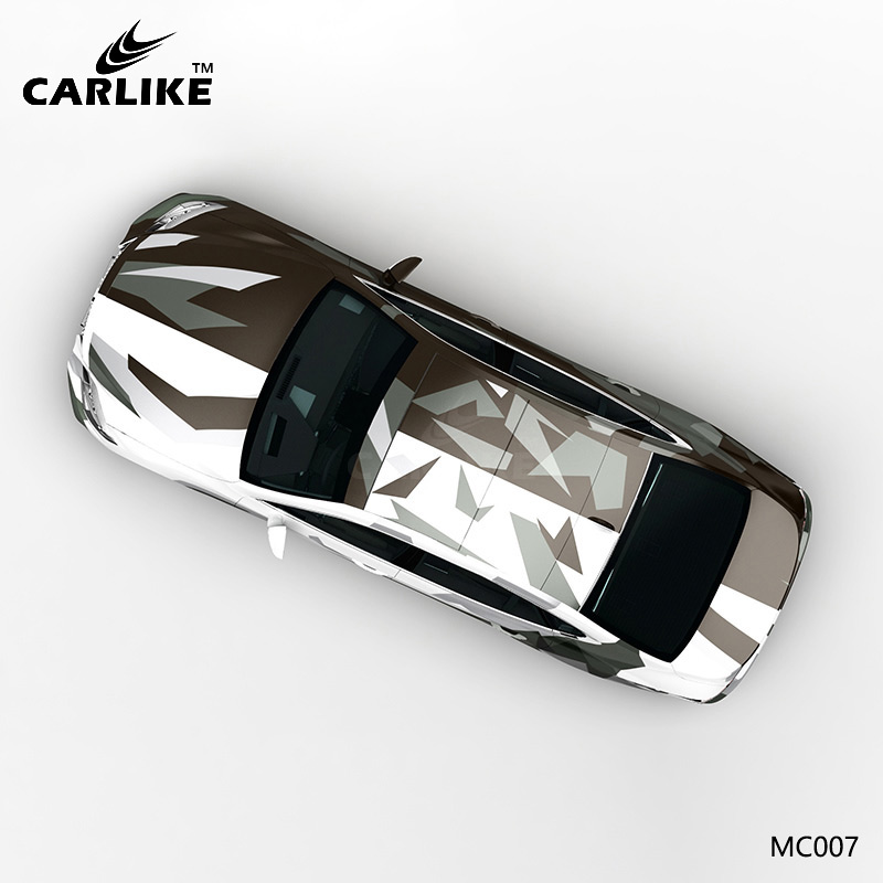 CARLIKE卡莱克™CL-MC-004大众光点线条迷彩车身贴膜