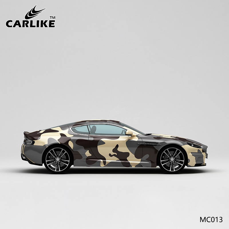 CARLIKE卡莱克™CL-MC-013阿斯顿马丁沙漠迷彩汽车改色