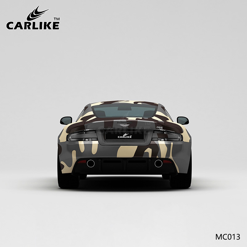 CARLIKE卡莱克™CL-MC-013阿斯顿马丁沙漠迷彩汽车改色