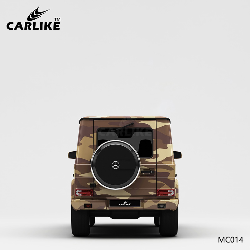 CARLIKE卡莱克™CL-MC-014奔驰沙漠迷彩汽车贴膜