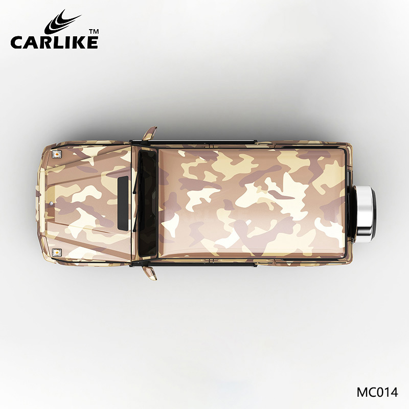 CARLIKE卡莱克™CL-MC-014奔驰沙漠迷彩汽车贴膜