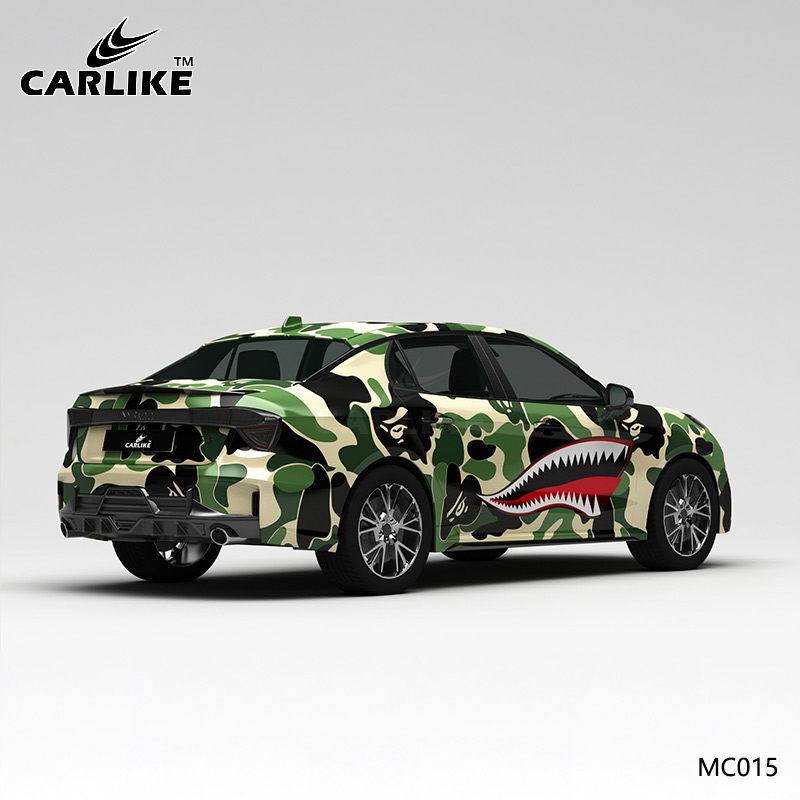 CARLIKE卡莱克™CL-MC-015领克鲨鱼迷彩车身彩绘