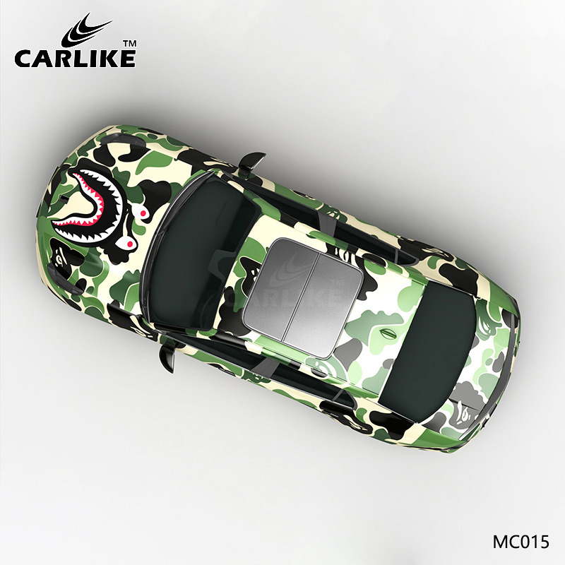CARLIKE卡莱克™CL-MC-015领克鲨鱼迷彩车身彩绘