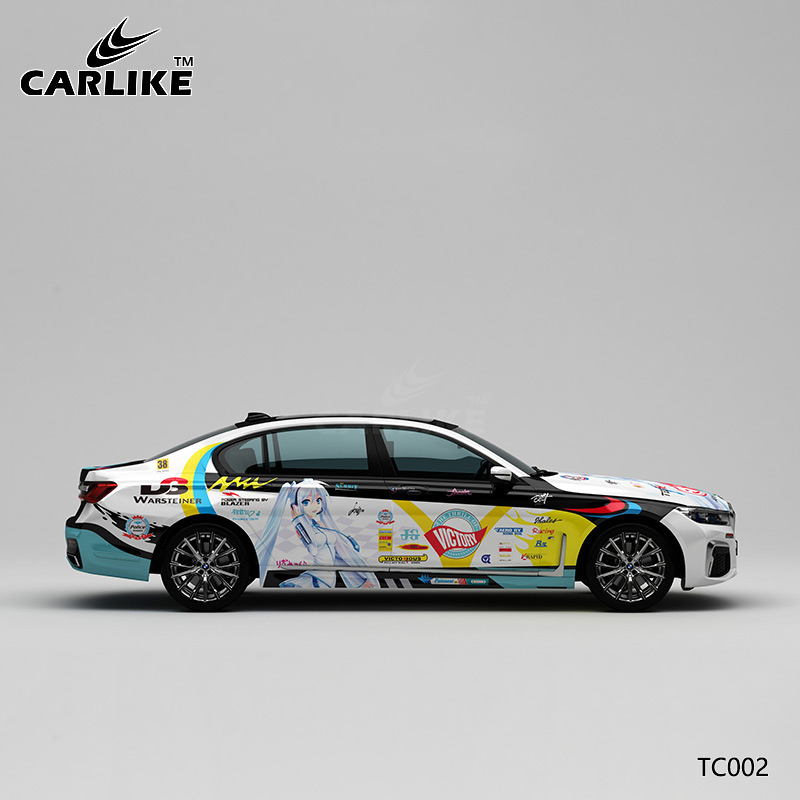 CARLIKE卡莱克™CL-TC-002宝马初音未来整车改色