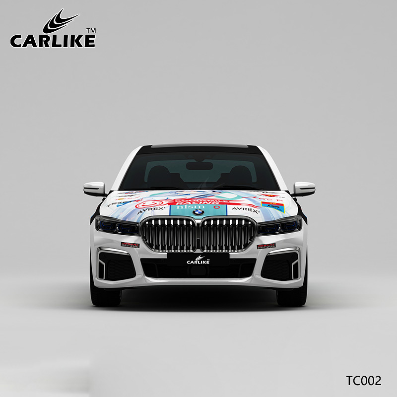 CARLIKE卡莱克™CL-TC-002宝马初音未来整车改色