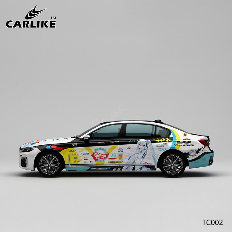 CARLIKE卡莱克™CL-TC-002宝马初音未来整车改色