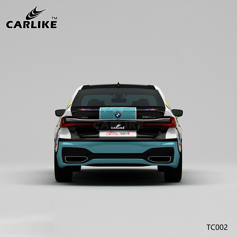 CARLIKE卡莱克™CL-TC-002宝马初音未来整车改色