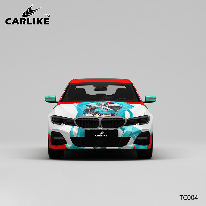 CARLIKE卡莱克™CL-TC-004宝马卡通初音未来全车改装