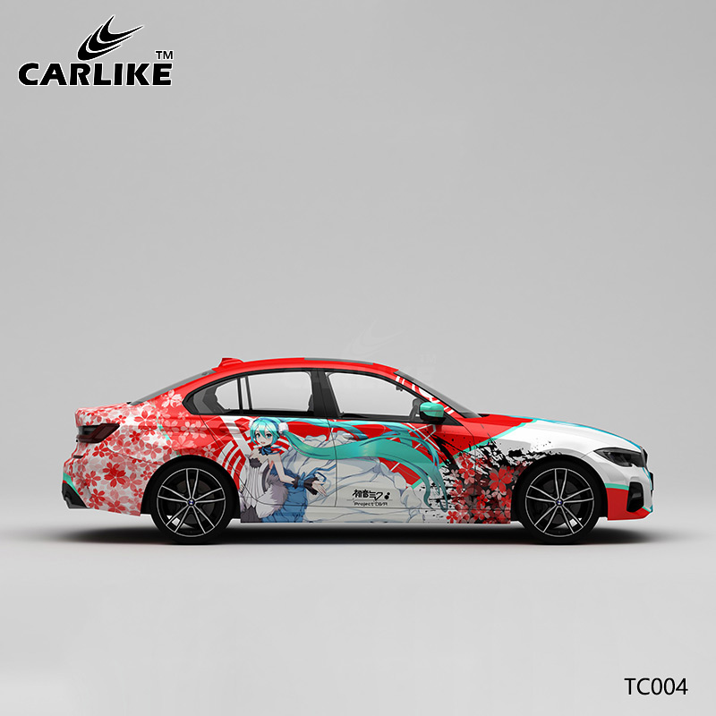 CARLIKE卡莱克™CL-TC-004宝马卡通初音未来全车改装