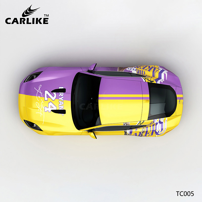 CARLIKE卡莱克™CL-TC-005捷豹科比纪念涂装汽车贴膜