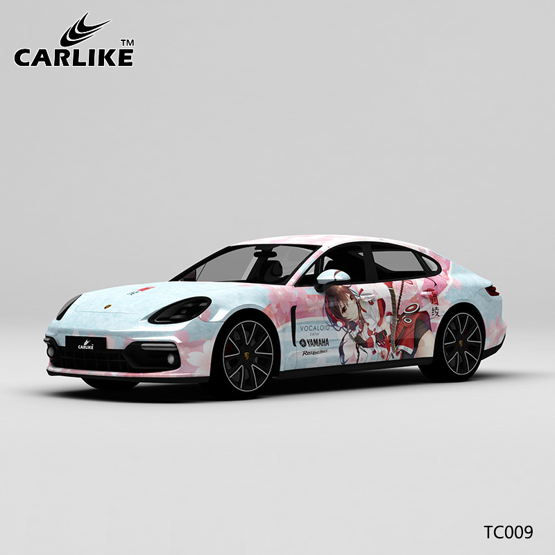 CARLIKE卡莱克™CL-TC-009保时捷日系美少女乐正绫车身贴膜