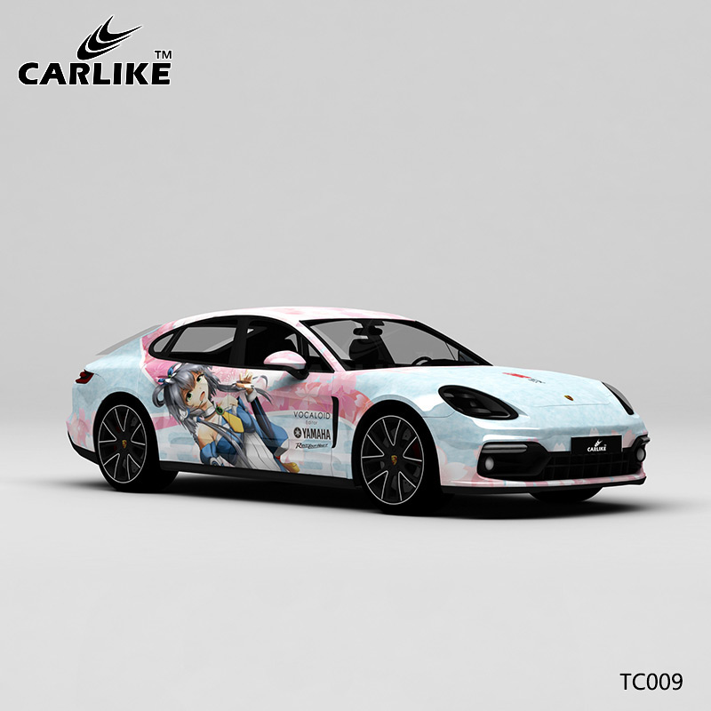 CARLIKE卡莱克™CL-TC-009保时捷日系美少女乐正绫车身贴膜