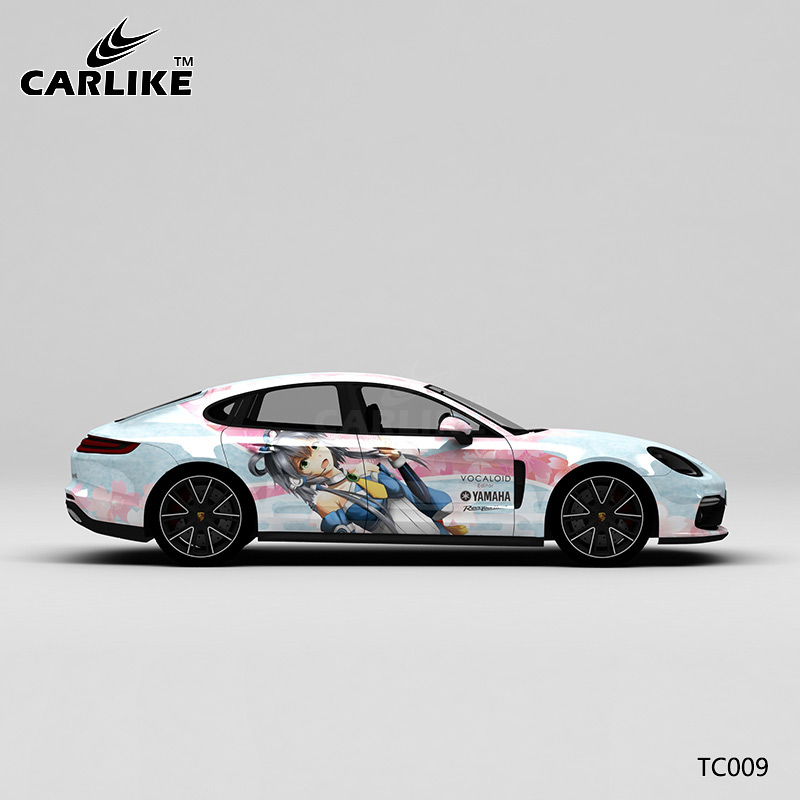 CARLIKE卡莱克™CL-TC-009保时捷日系美少女乐正绫车身贴膜