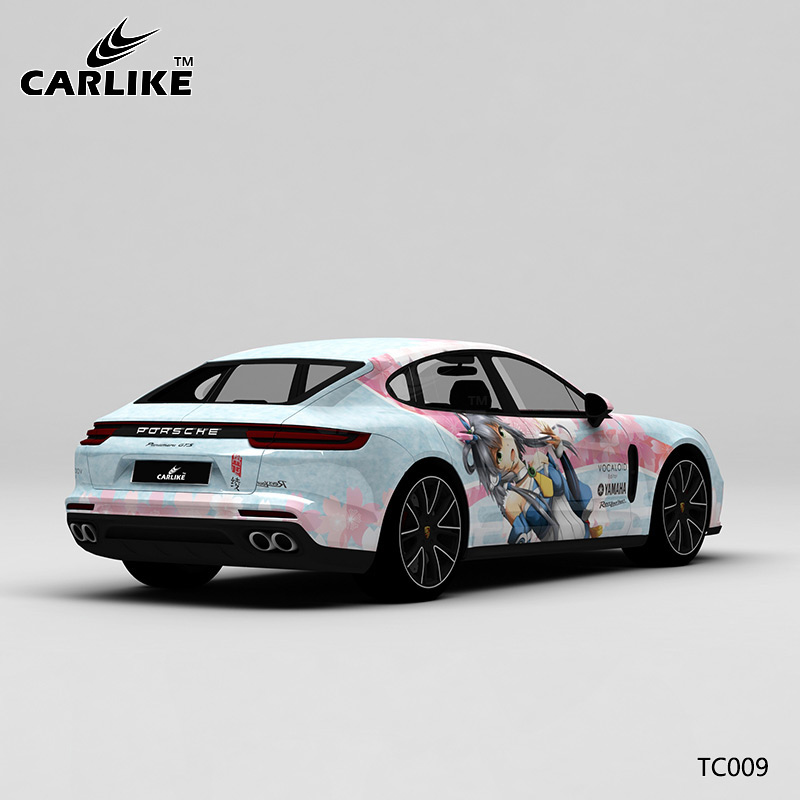 CARLIKE卡莱克™CL-TC-009保时捷日系美少女乐正绫车身贴膜