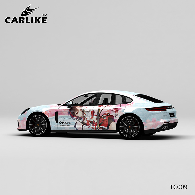 CARLIKE卡莱克™CL-TC-009保时捷日系美少女乐正绫车身贴膜