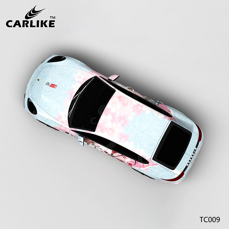 CARLIKE卡莱克™CL-TC-009保时捷日系美少女乐正绫车身贴膜