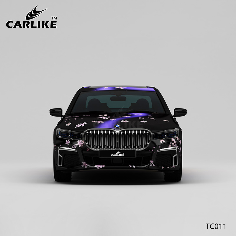 CARLIKE卡莱克™CL-TC-011宝马日系樱花卡通车身彩绘
