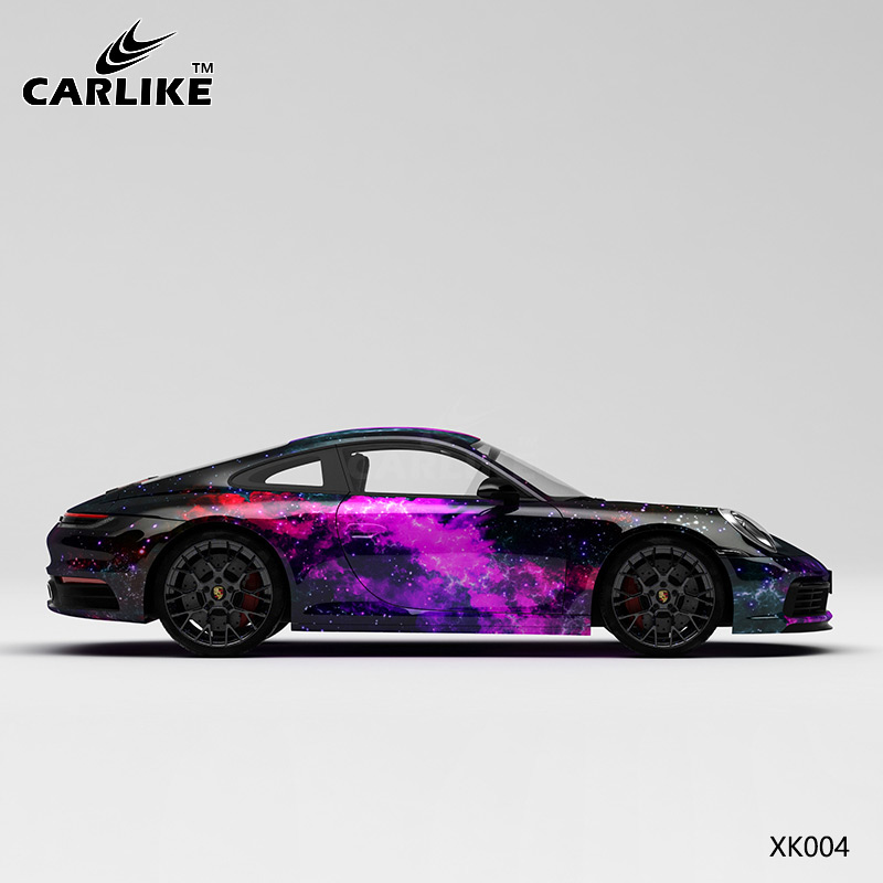CARLIKE卡莱克™CL-XK-004保时捷黑紫星空汽车改色