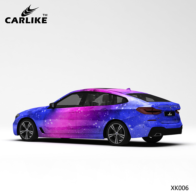 CARLIKE卡莱克™CL-XK-0067马蓝粉星空全车改色