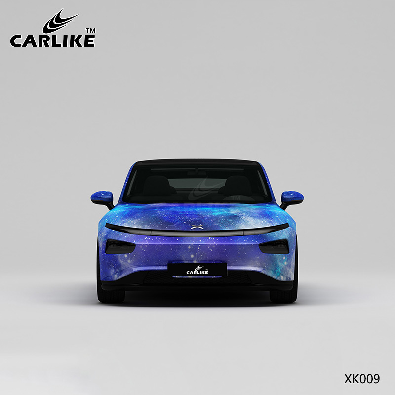 CARLIKE卡莱克™CL-XK-009小鹏蓝色星空车身改色