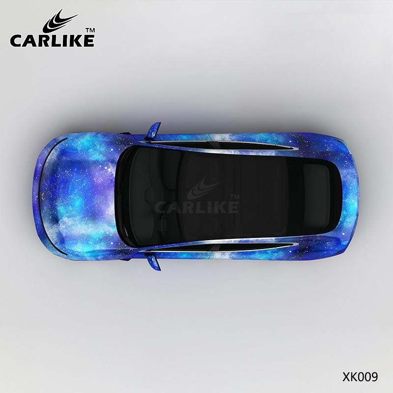 CARLIKE卡莱克™CL-XK-009小鹏蓝色星空车身改色