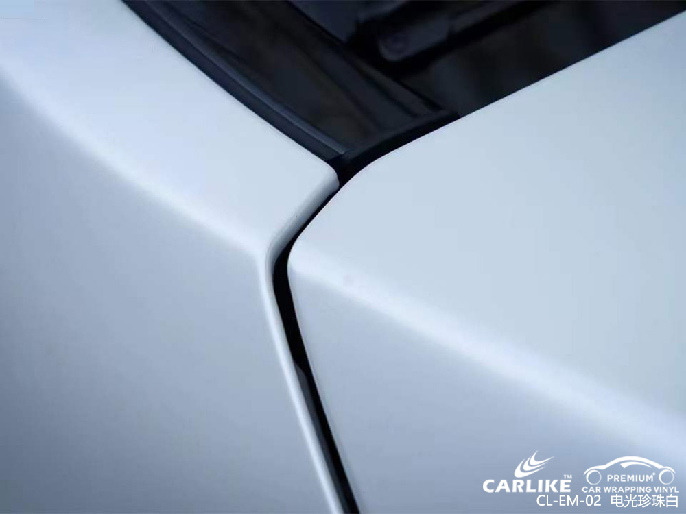 CARLIKE卡莱克™CL-EM-02奔驰电光珍珠白全车改色