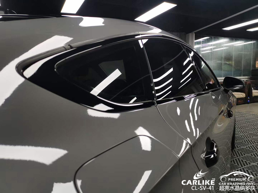 CARLIKE卡莱克™CL-SV-41奥迪超亮水晶纳多灰全车改色