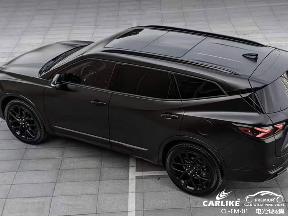 CARLIKE卡莱克™CL-EM-01雪佛兰电光绸缎黑整车贴膜