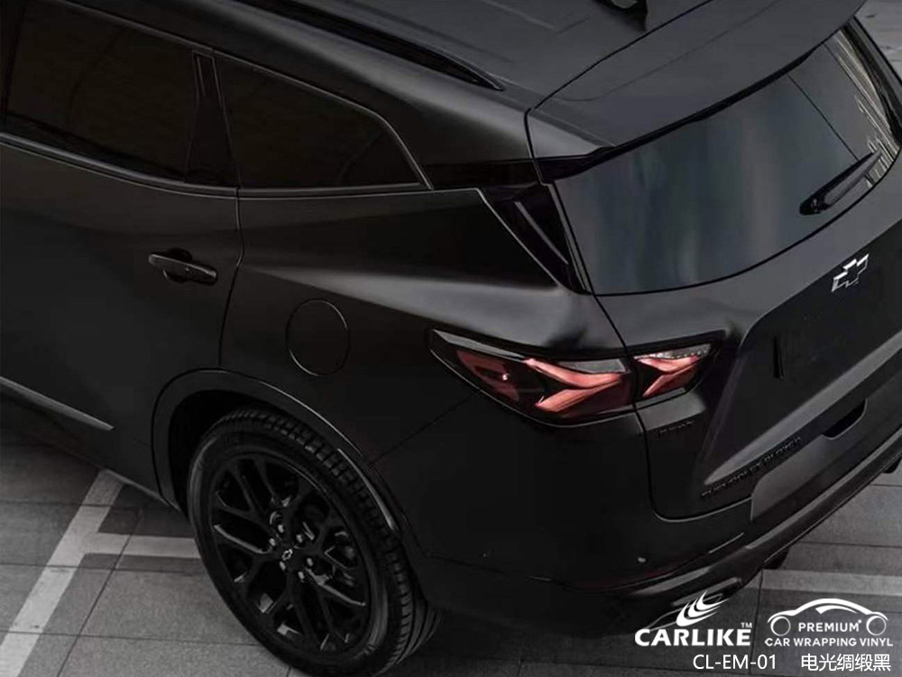 CARLIKE卡莱克™CL-EM-01雪佛兰电光绸缎黑整车贴膜