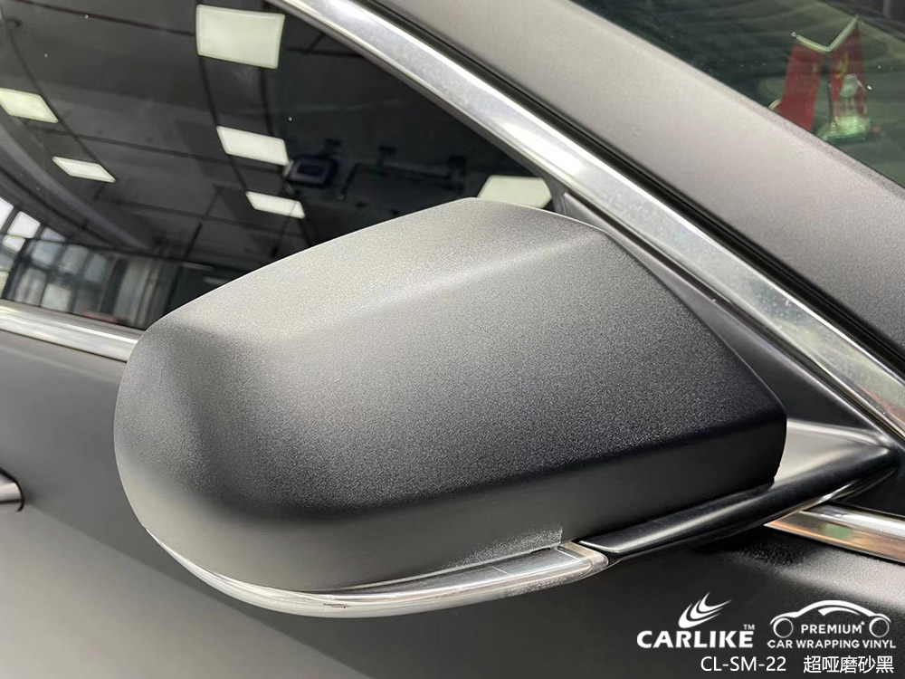 CARLIKE卡莱克™CL-SM-022凯迪拉克超哑磨砂黑汽车改色