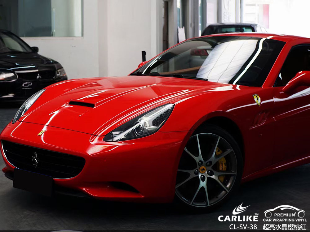 CARLIKE卡莱克™CL-SV-38法拉利超亮水晶樱桃红汽车改色
