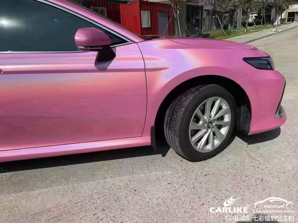 CARLIKE卡莱克™CL-IL-08丰田七彩镭射公主粉车身贴膜