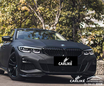 CARLIKE卡莱克™CL-SM-01宝马超哑黑汽车改色贴膜