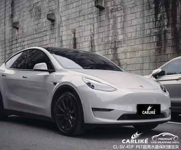 CARLIKE卡莱克™CL-SV-41P特斯拉PET超亮水晶保时捷亚灰全车改色