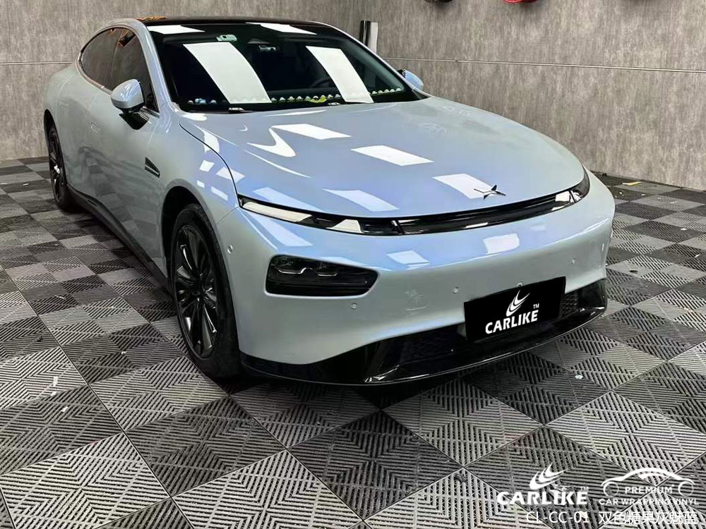 CARLIKE卡莱克™CL-CC-01小鹏双色糖果灰魅蓝全车改色