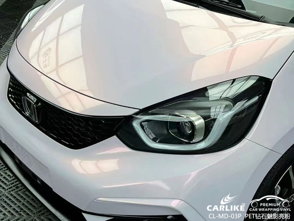 CARLIKE卡莱克™CL-MD-03P理想PET钻石魅影亮粉整车改色