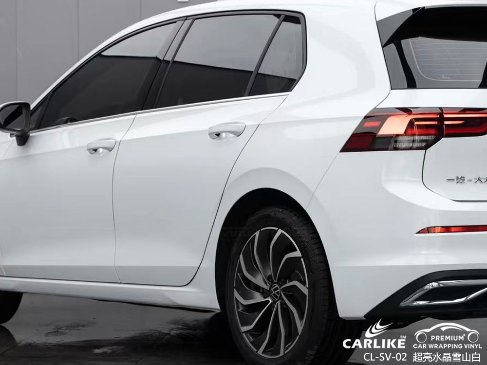 CARLIKE卡莱克™CL-SV-01大众超亮水晶雪山白汽车改色