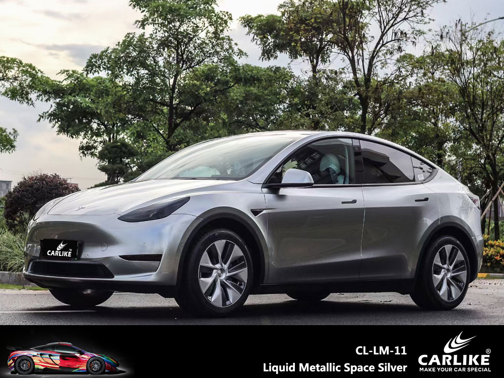 CARLIKE卡莱克™CL-LM-11特斯拉液态金属银汽车贴膜